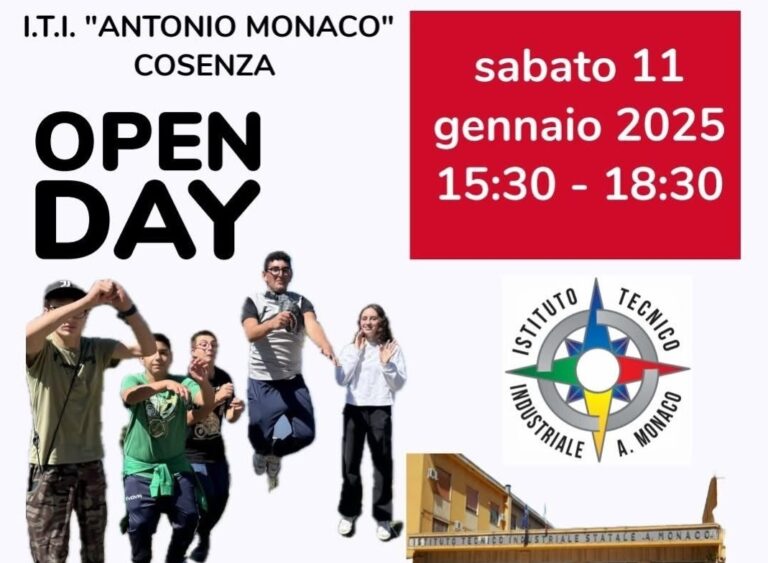 Open Day 11 gennaio 2025